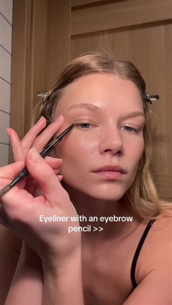 Can I use an eyebrow pencil as eyeliner?