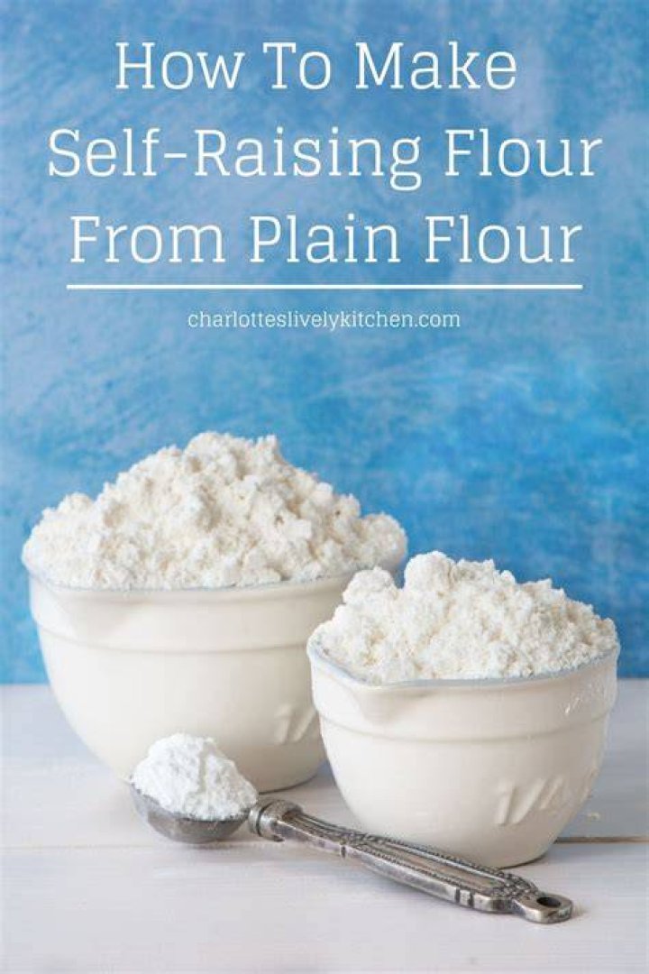 Can I use self raising flour as a thickener?