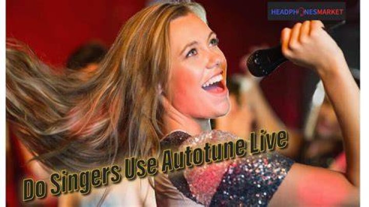 Can singers sing live with autotune?