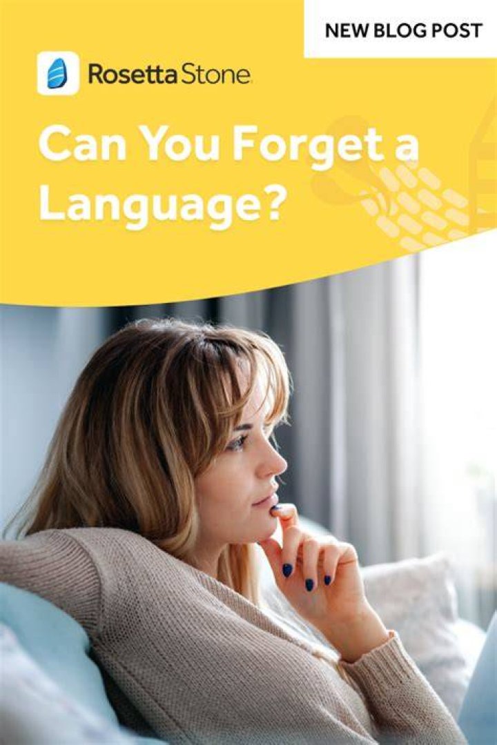 Can you forget a language?
