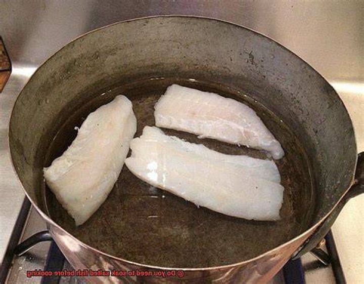 Can you Soak fish in half and half?