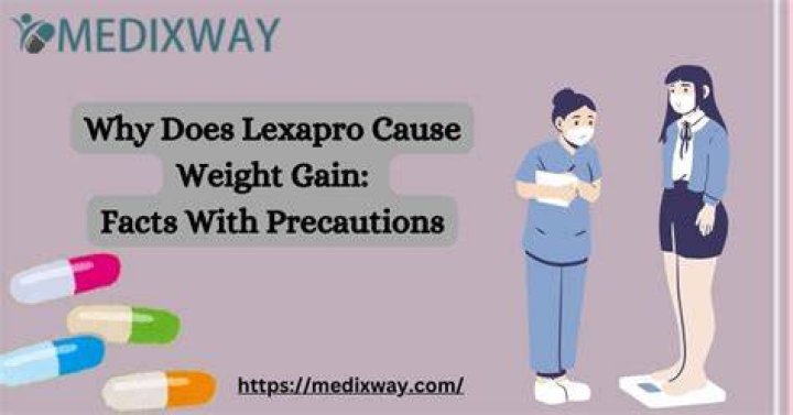 Does everyone gain weight on Lexapro?