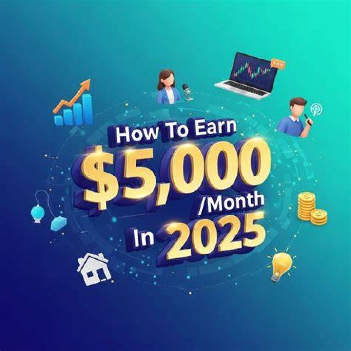 How can I earn 5000 per month?