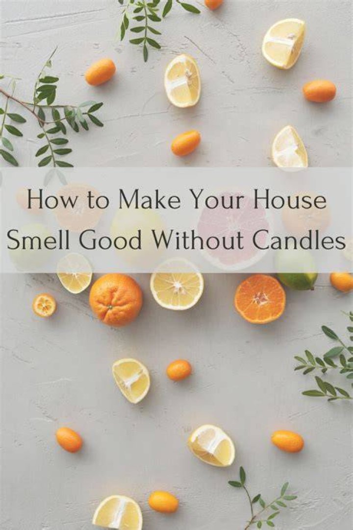 How can I make my house smell good without air freshener?