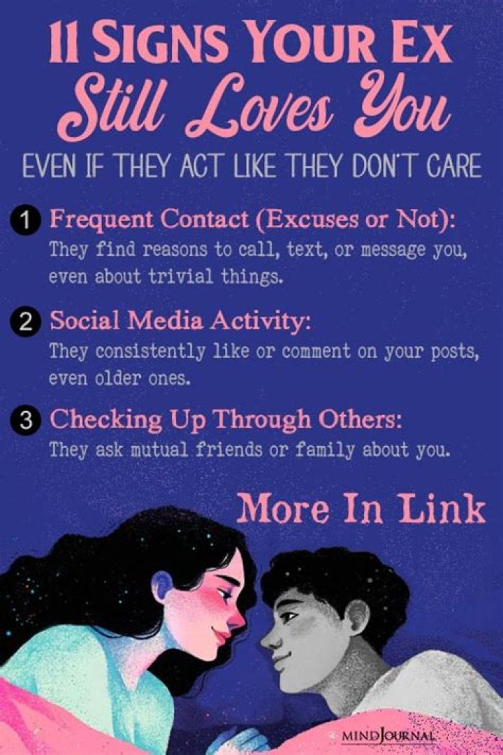 How do you know if an ex still loves you?