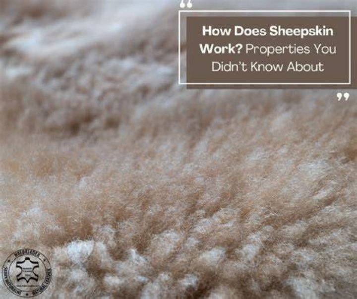 How do you know if sheepskin is real?
