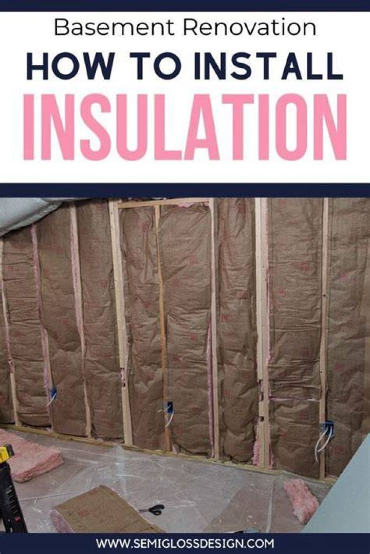 Should you put plastic on basement walls?