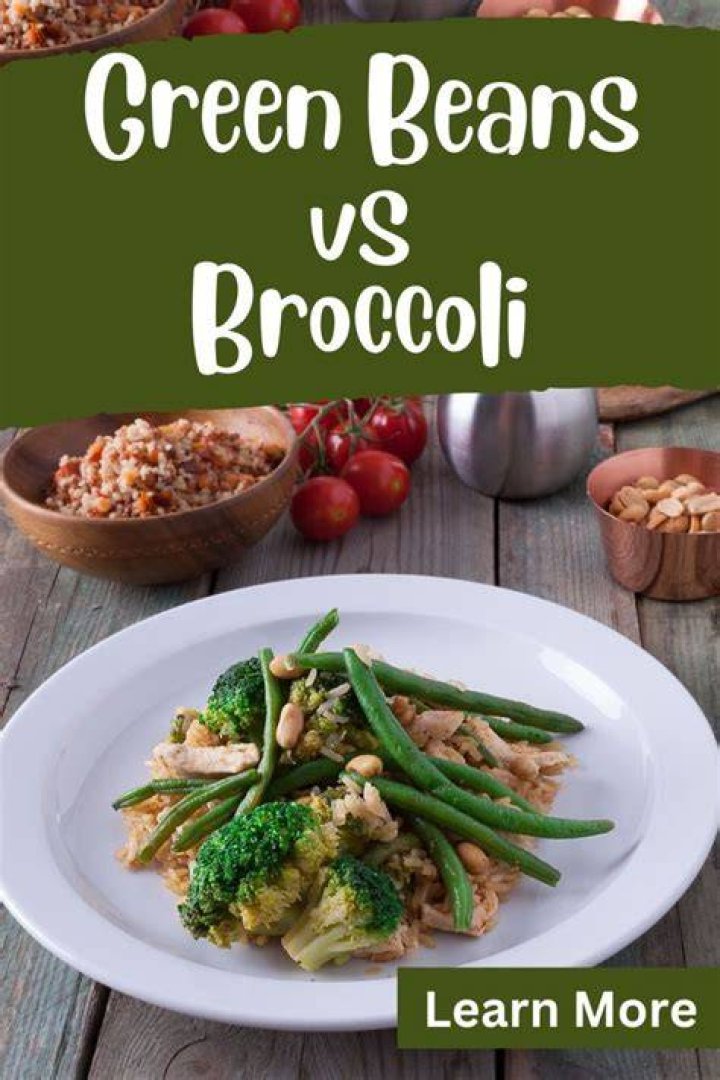 What's better for you green beans or broccoli?