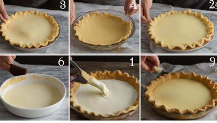 What does an egg wash do for pie crust?