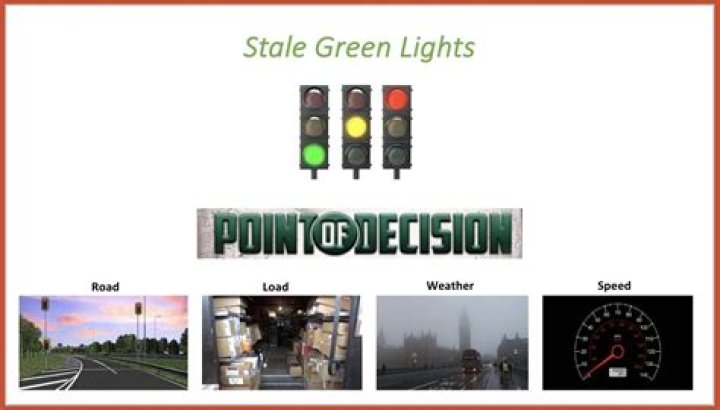 What is a stale green light quizlet?