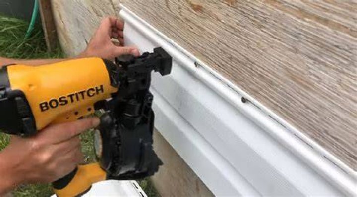 What kind of nailer do you use for vinyl siding?