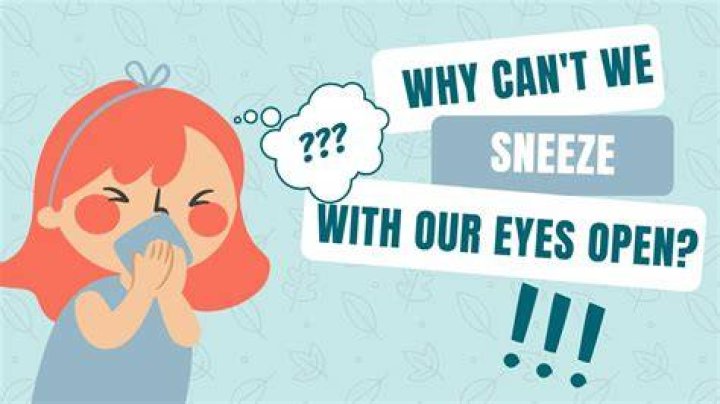 What would happen if you sneeze with your eyes open?