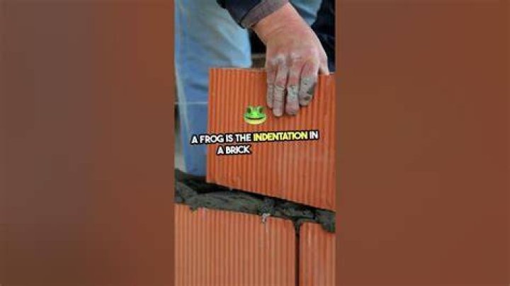 When did bricks start having frogs?