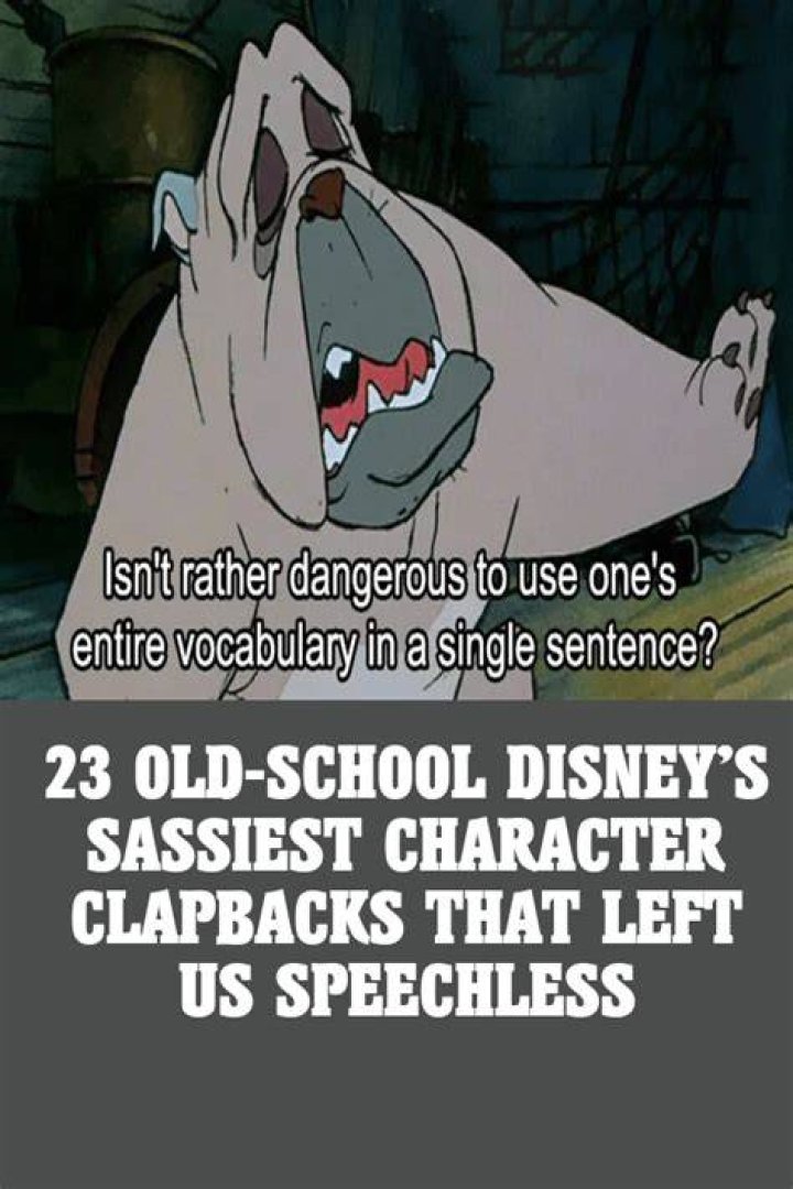 Who is the sassiest Disney character?